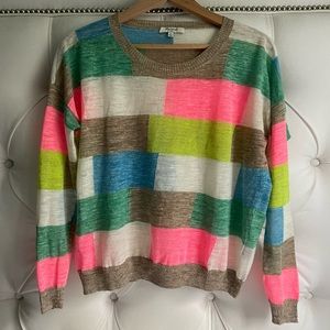 Madewell Studio Sweater Color Brick